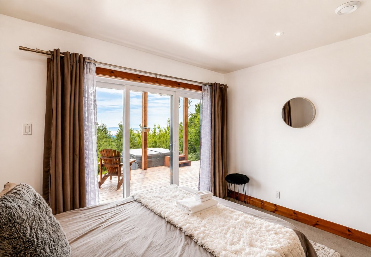Chambre à coucher — 58, Rue de la Corniche, Les Éboulements, G3Z3B6, Les Éboulements