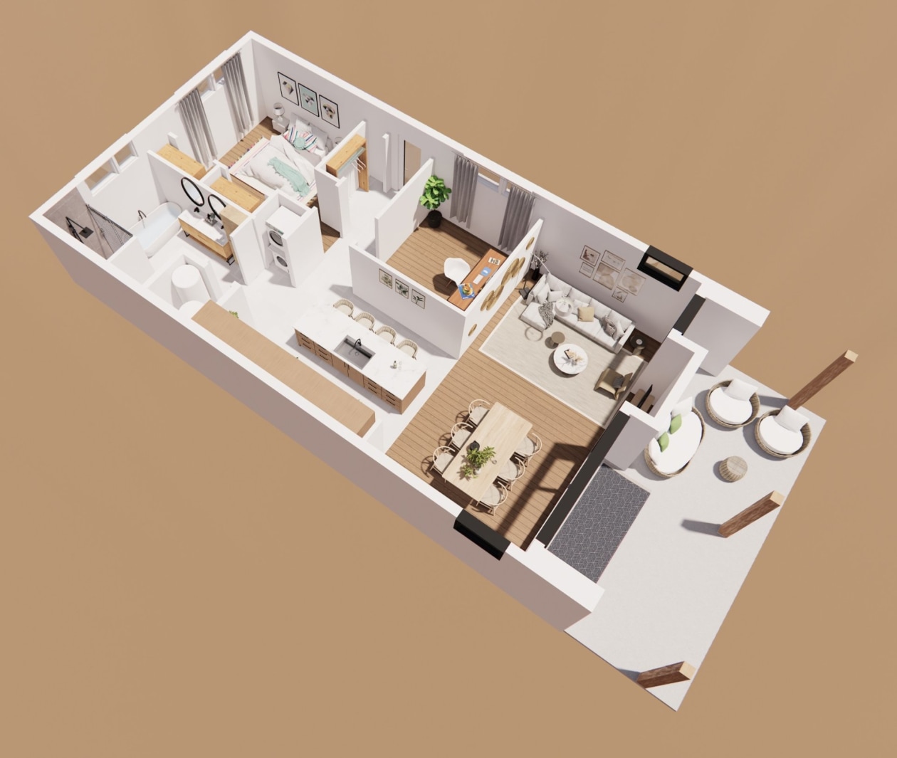 Vue d'ensemble — 7435 - 7435A, Ch. Beaulieu, Saint-Damien, J0K2E0, Saint-Damien