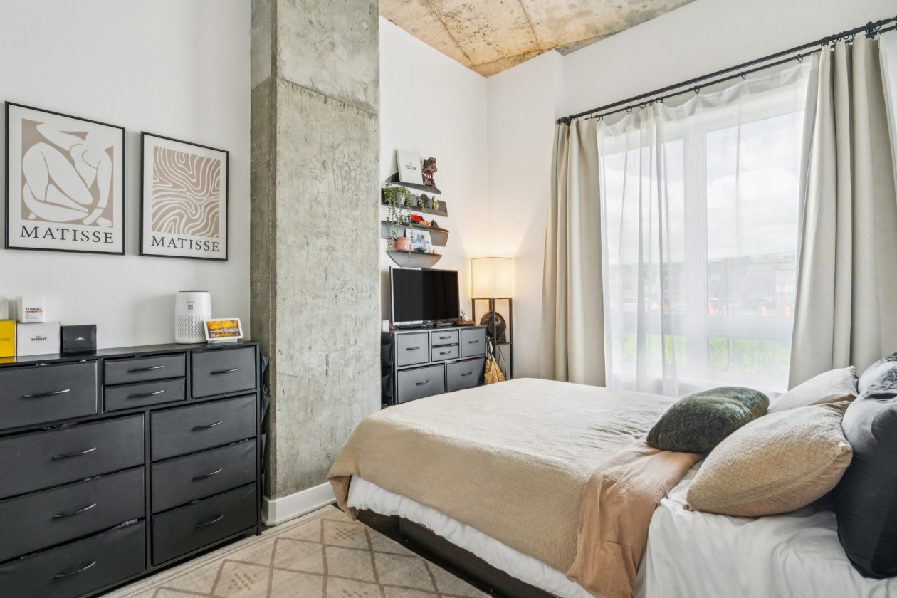 Chambre à coucher principale — 7227, Boul. Newman, 124, Montréal (LaSalle), H8N0H7, Montréal (LaSalle)