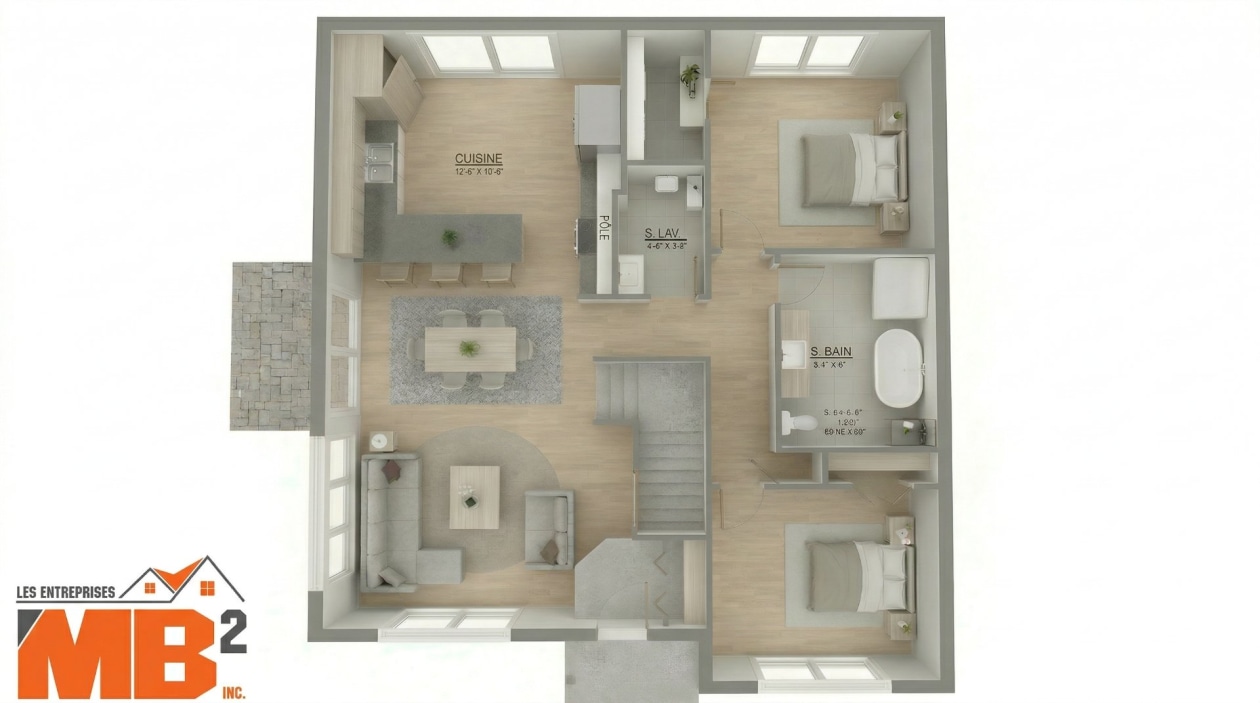 Plan — 865, Rue du Chenin, Drummondville, J2B0Y3, Drummondville