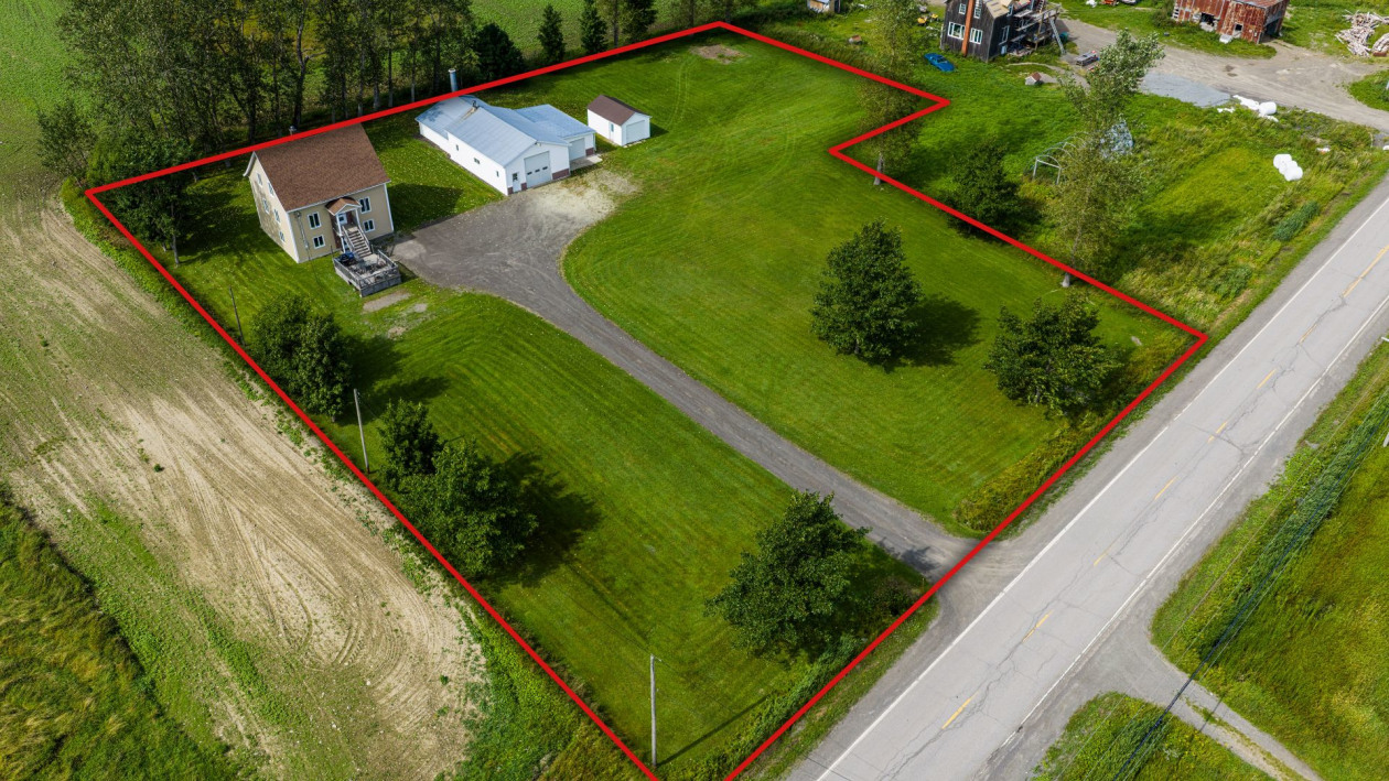 Photo aérienne — 412, Rue Principale, Saint-Gabriel-de-Rimouski, G0K1M0, Saint-Gabriel-de-Rimouski