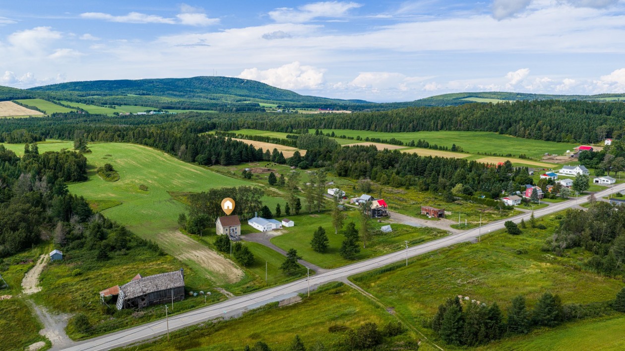 Photo aérienne — 412, Rue Principale, Saint-Gabriel-de-Rimouski, G0K1M0, Saint-Gabriel-de-Rimouski
