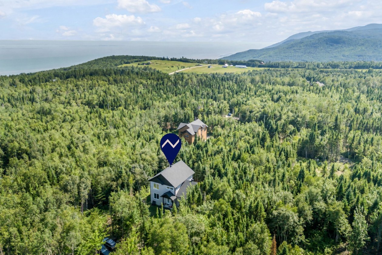 Photo aérienne — 194, Ch. de la Martine, Petite-Rivière-Saint-François, G0A2L0, Petite-Rivière-Saint-François