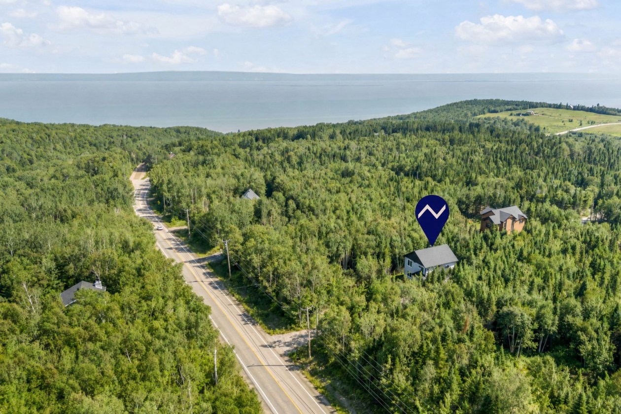 Photo aérienne — 194, Ch. de la Martine, Petite-Rivière-Saint-François, G0A2L0, Petite-Rivière-Saint-François