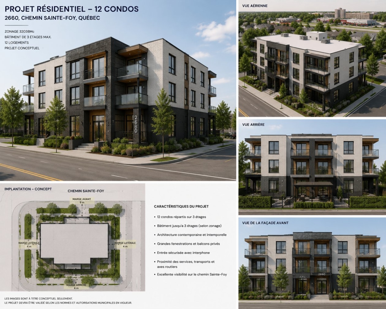 Plan — 2660, Ch. Ste-Foy, Québec (Sainte-Foy/Sillery/Cap-Rouge), G1V1V2, Québec (Sainte-Foy/Sillery/Cap-Rouge)