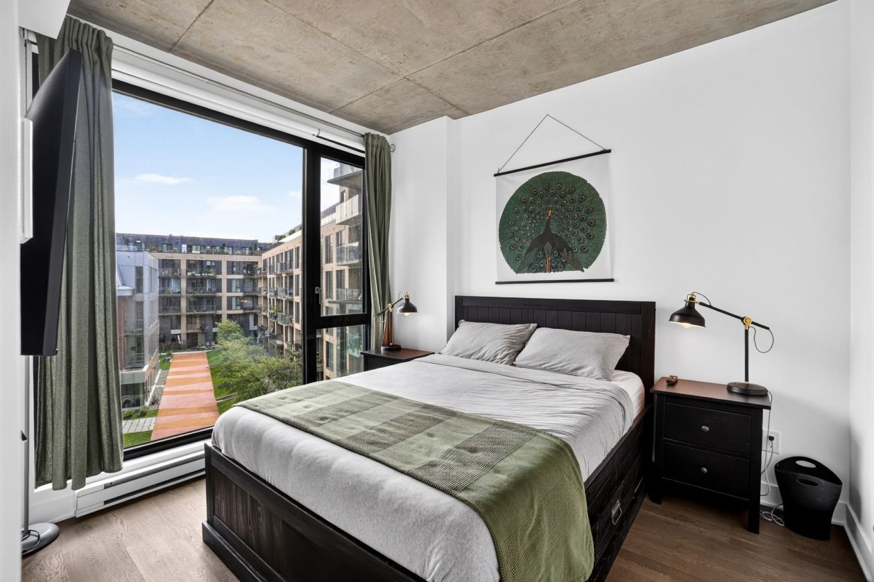 Chambre à coucher principale — 3100, Rue Rachel E., 426, Montréal (Rosemont/La Petite-Patrie), H1W0B5, Montréal (Rosemont/La Petite-Patrie)