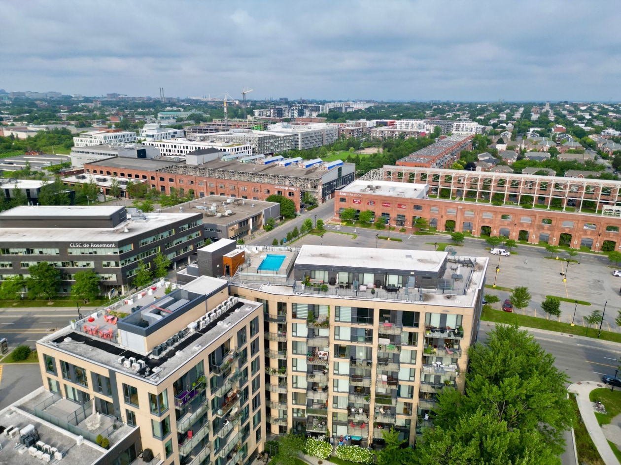 Photo aérienne — 3100, Rue Rachel E., 426, Montréal (Rosemont/La Petite-Patrie), H1W0B5, Montréal (Rosemont/La Petite-Patrie)