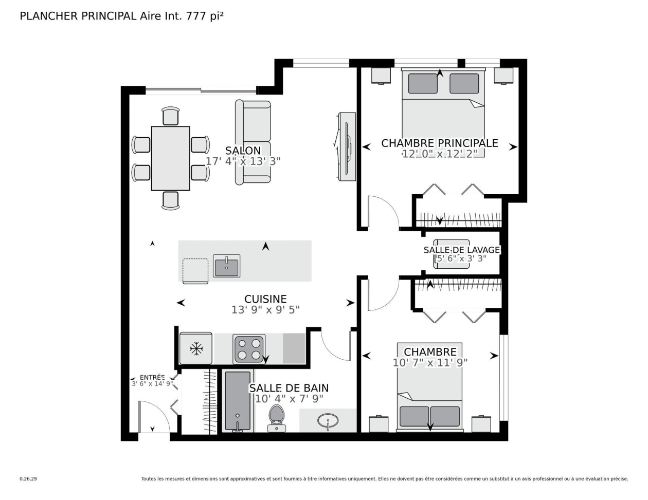 Plan — 3430, Rue Masson, 201, Montréal (Rosemont/La Petite-Patrie), H1X1R7, Montréal (Rosemont/La Petite-Patrie)
