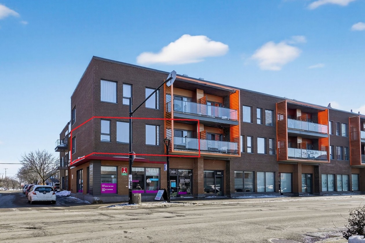 Façade — 3430, Rue Masson, 201, Montréal (Rosemont/La Petite-Patrie), H1X1R7, Montréal (Rosemont/La Petite-Patrie)