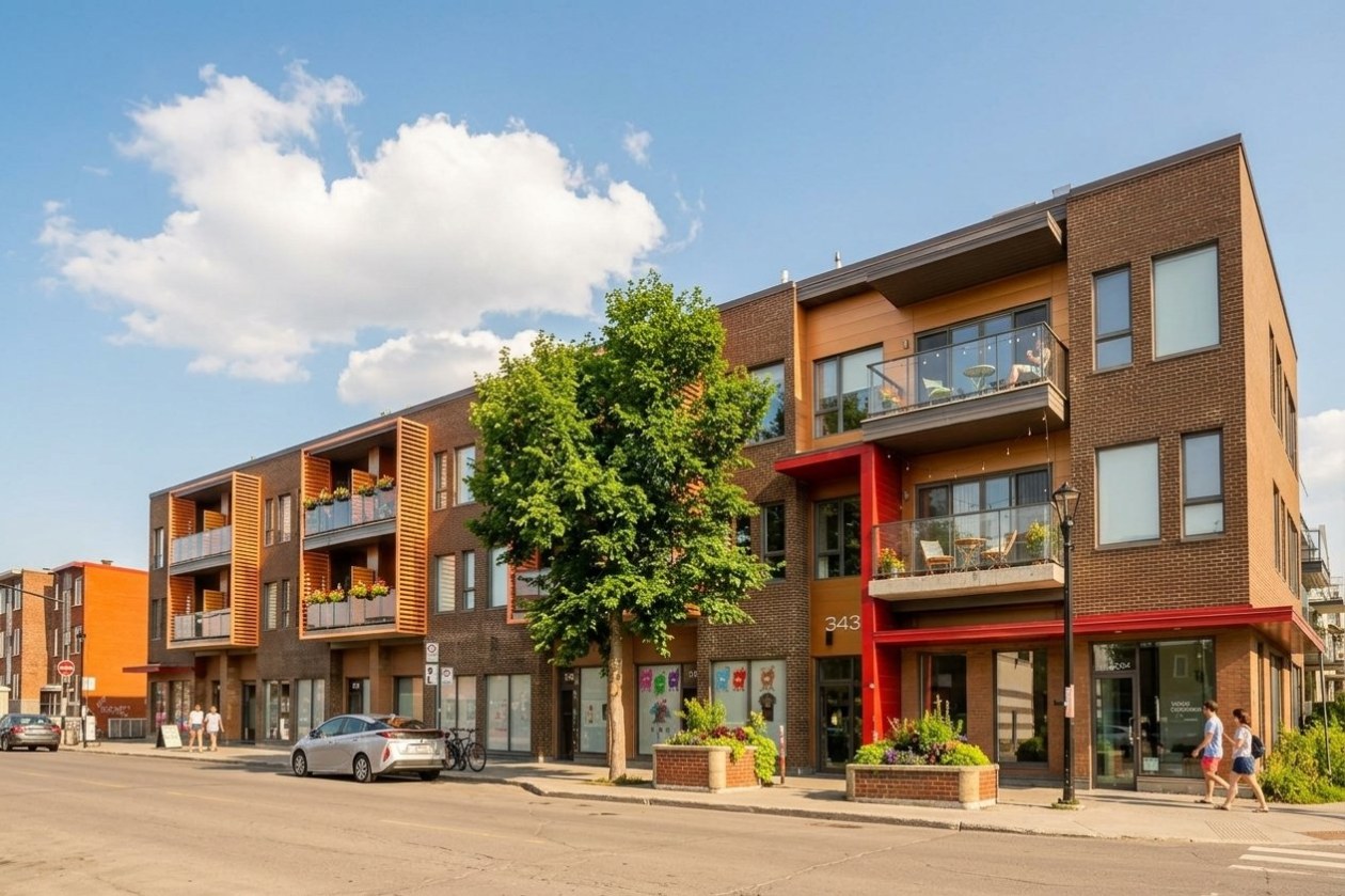 Façade — 3430, Rue Masson, 201, Montréal (Rosemont/La Petite-Patrie), H1X1R7, Montréal (Rosemont/La Petite-Patrie)