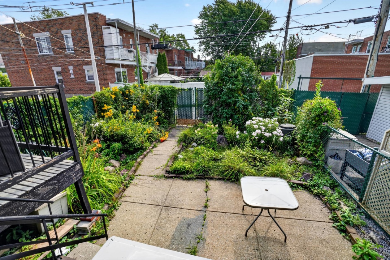 Cour — 8742 - 8744, Rue Tellier, Montréal (Mercier/Hochelaga-Maisonneuve), H1L3B2, Montréal (Mercier/Hochelaga-Maisonneuve)