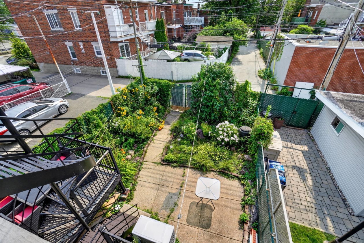 Cour — 8742 - 8744, Rue Tellier, Montréal (Mercier/Hochelaga-Maisonneuve), H1L3B2, Montréal (Mercier/Hochelaga-Maisonneuve)