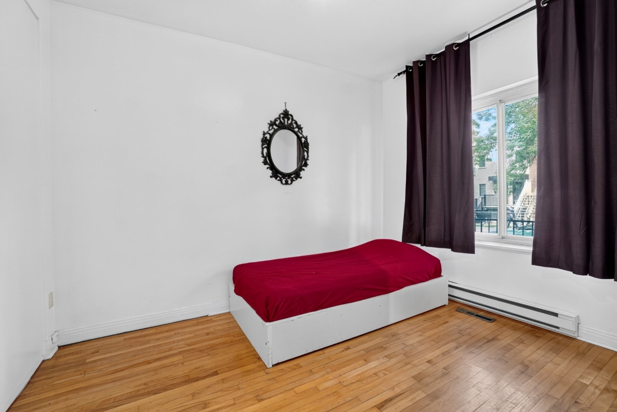 Chambre à coucher — 8742 - 8744, Rue Tellier, Montréal (Mercier/Hochelaga-Maisonneuve), H1L3B2, Montréal (Mercier/Hochelaga-Maisonneuve)
