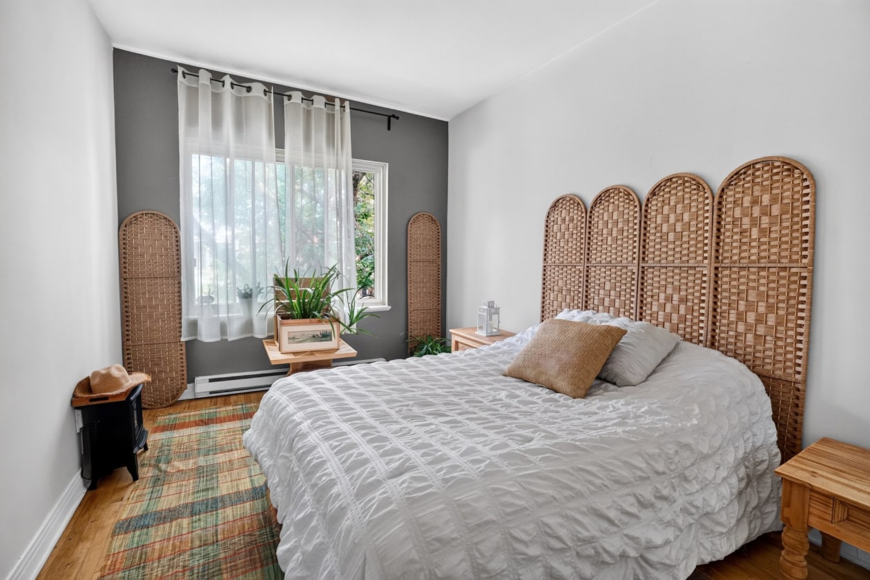 Chambre à coucher principale — 8742 - 8744, Rue Tellier, Montréal (Mercier/Hochelaga-Maisonneuve), H1L3B2, Montréal (Mercier/Hochelaga-Maisonneuve)