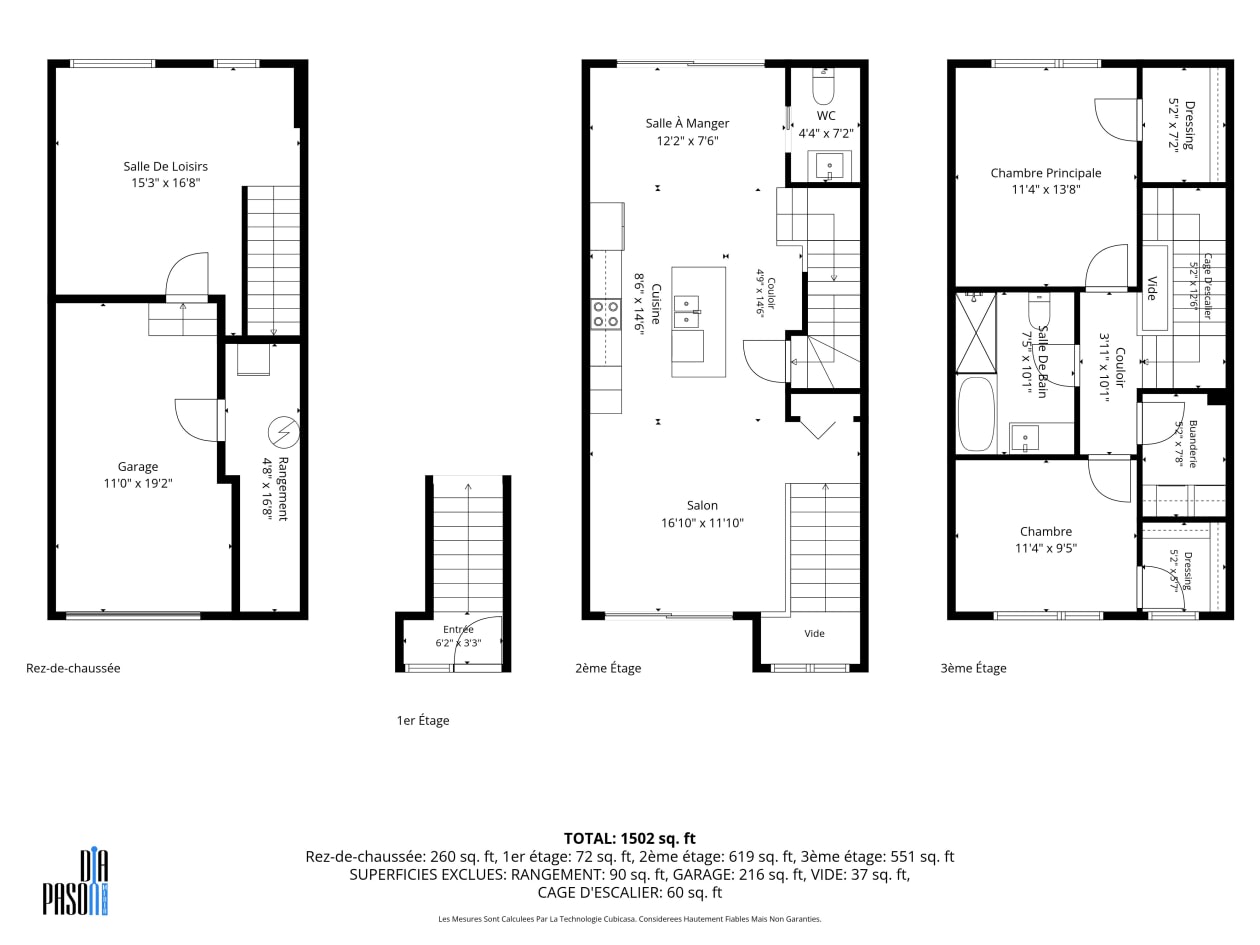 Plan — 505 Rue Des Monts, Saint-Jérôme, J7Y 0T3, Saint-Jérôme