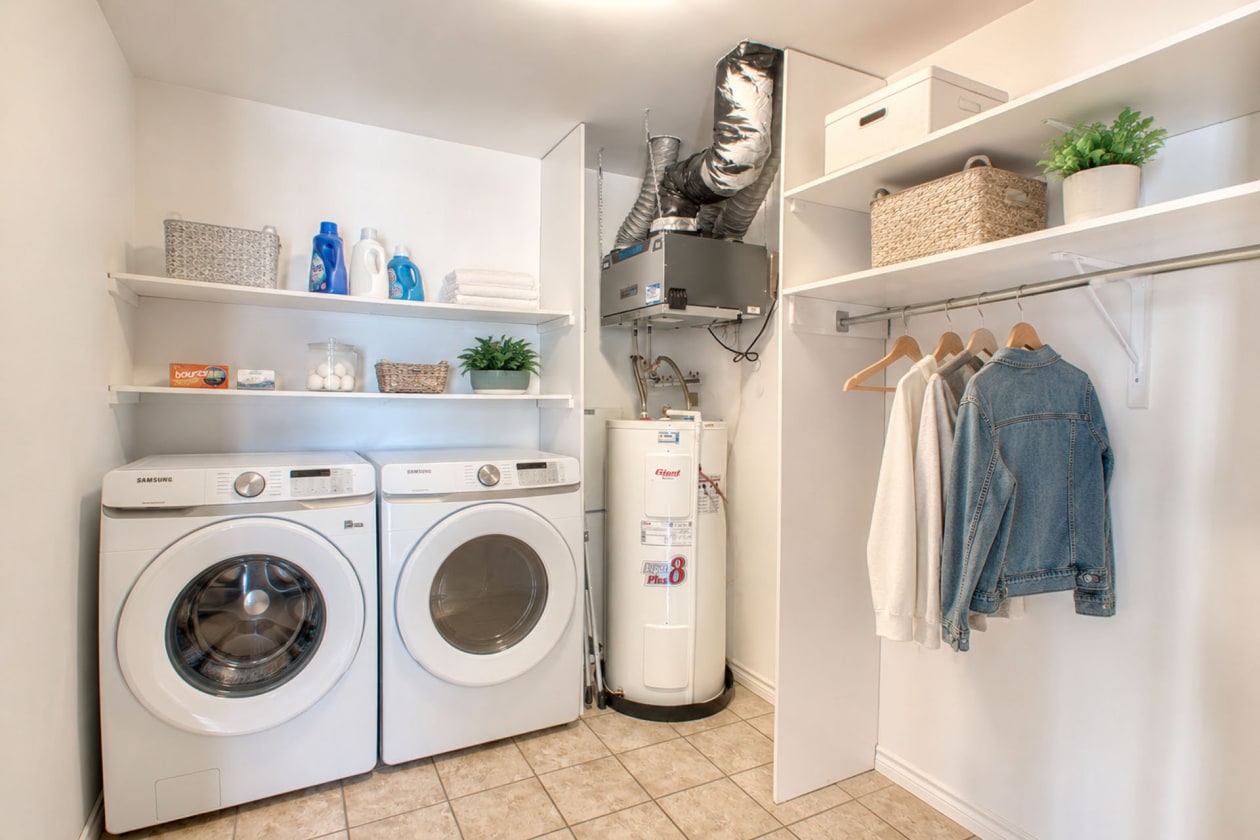Salle de lavage — 4239, Rue Pavillon, Sherbrooke (Brompton/Rock Forest/Saint-Élie/Deauville), J1N0J4, Sherbrooke (Brompton/Rock Forest/Saint-Élie/Deauville)