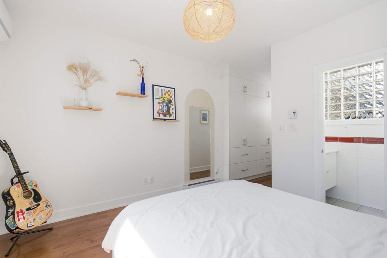 Chambre à coucher principale — 28, Rue Dante, Montréal (Rosemont/La Petite-Patrie), H2S1J5, Montréal (Rosemont/La Petite-Patrie)