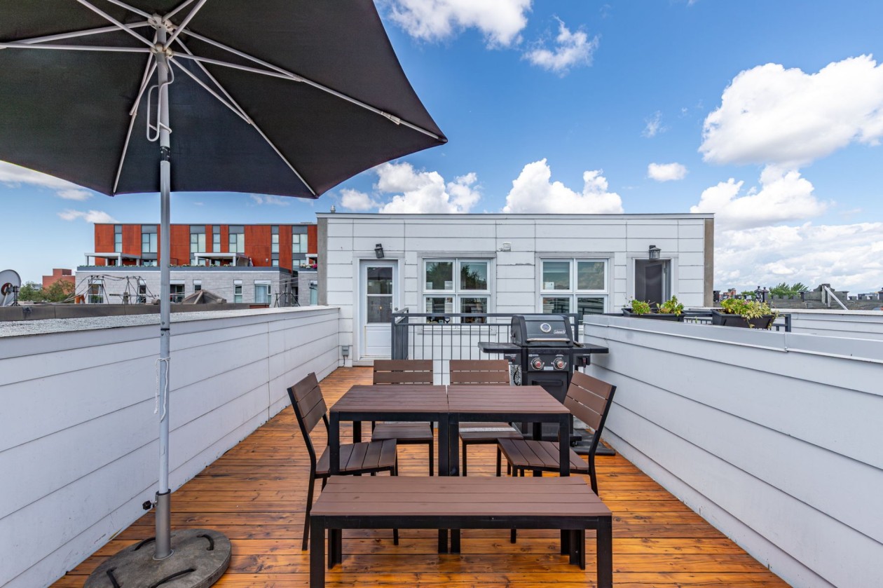 Terrasse — 28, Rue Dante, Montréal (Rosemont/La Petite-Patrie), H2S1J5, Montréal (Rosemont/La Petite-Patrie)