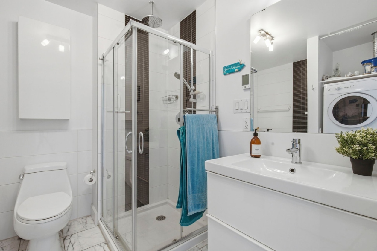 Salle de bains — 28, Rue Dante, Montréal (Rosemont/La Petite-Patrie), H2S1J5, Montréal (Rosemont/La Petite-Patrie)