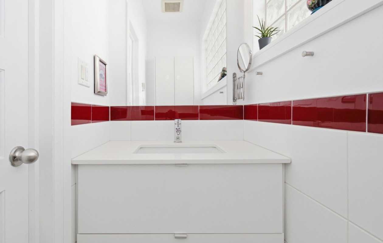 Salle d'eau — 28, Rue Dante, Montréal (Rosemont/La Petite-Patrie), H2S1J5, Montréal (Rosemont/La Petite-Patrie)