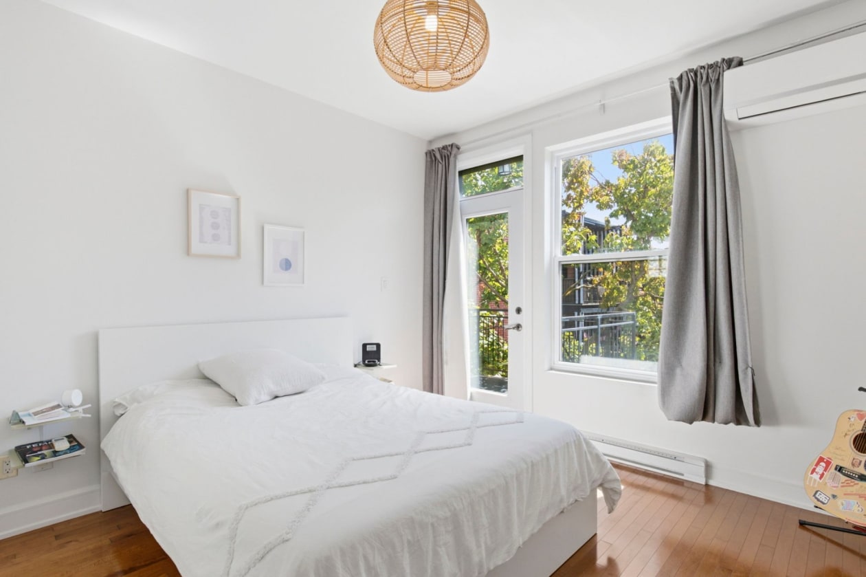Chambre à coucher principale — 28, Rue Dante, Montréal (Rosemont/La Petite-Patrie), H2S1J5, Montréal (Rosemont/La Petite-Patrie)