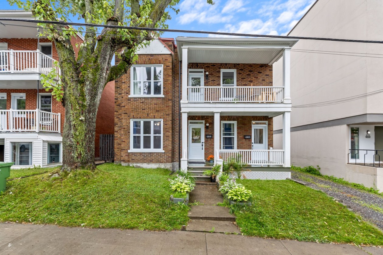 Façade — 682 - 684 Av. Joffre, Québec