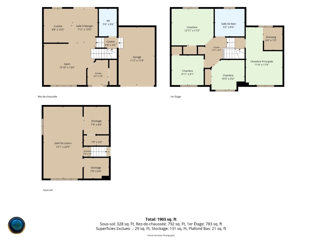 Plan — 141, Mtée des Trinitaires, Saint-Basile-le-Grand, J3N1T9, Saint-Basile-le-Grand