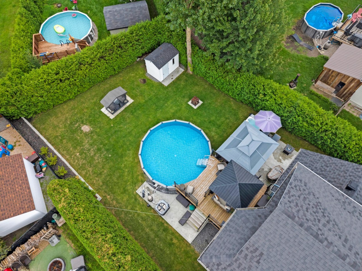 Photo aérienne — 3345 Rue des Cerisiers, Sainte-Marie-Madeleine