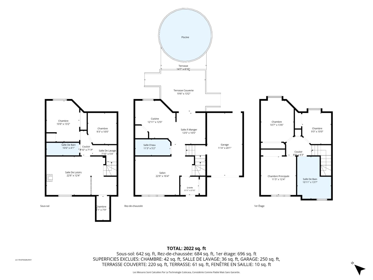 Plan — 3345 Rue des Cerisiers, Sainte-Marie-Madeleine