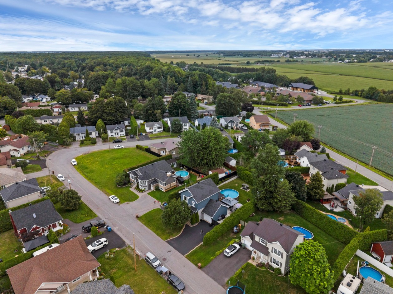 Photo aérienne — 3345 Rue des Cerisiers, Sainte-Marie-Madeleine