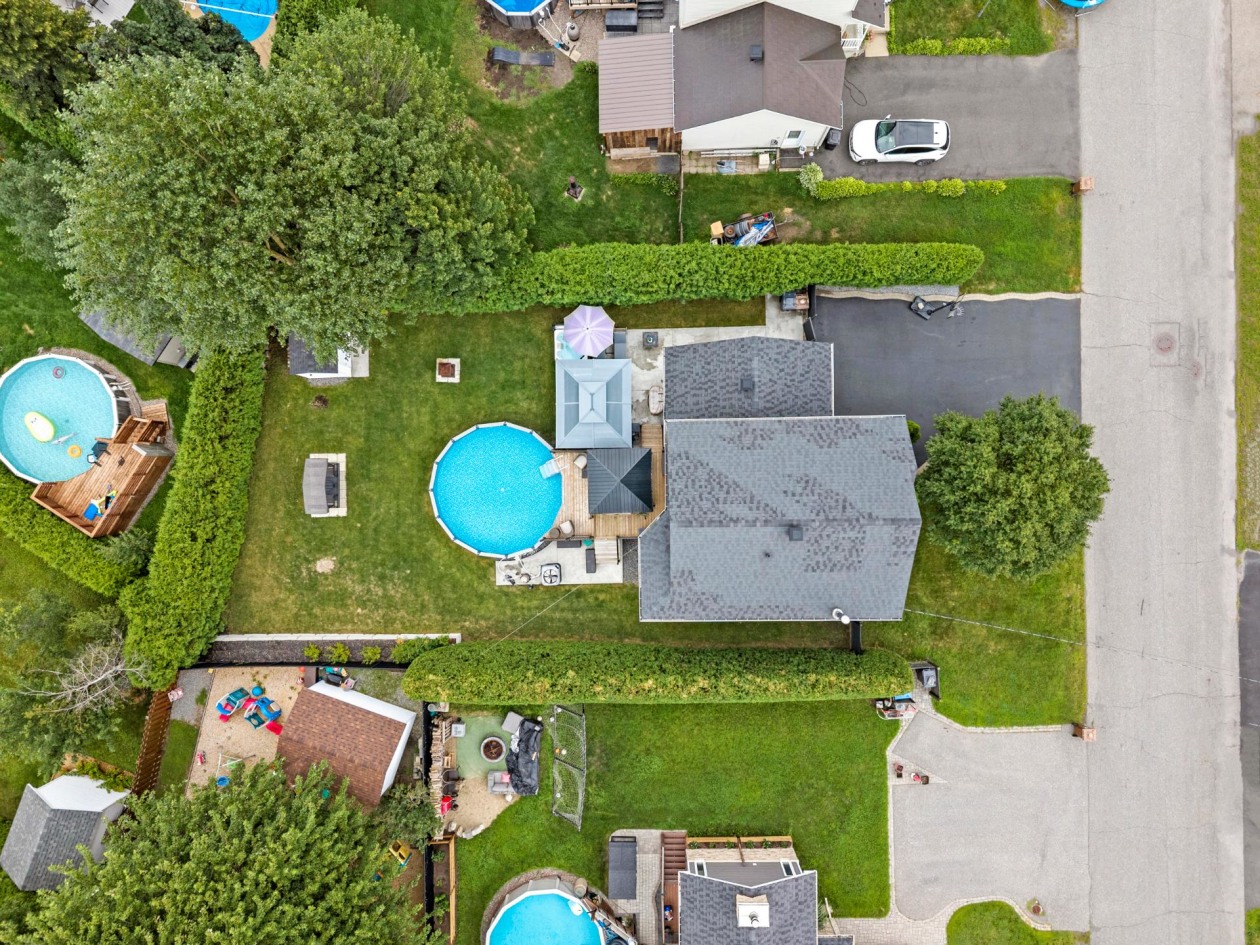 Photo aérienne — 3345 Rue des Cerisiers, Sainte-Marie-Madeleine