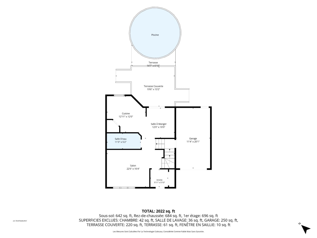 Plan — 3345 Rue des Cerisiers, Sainte-Marie-Madeleine