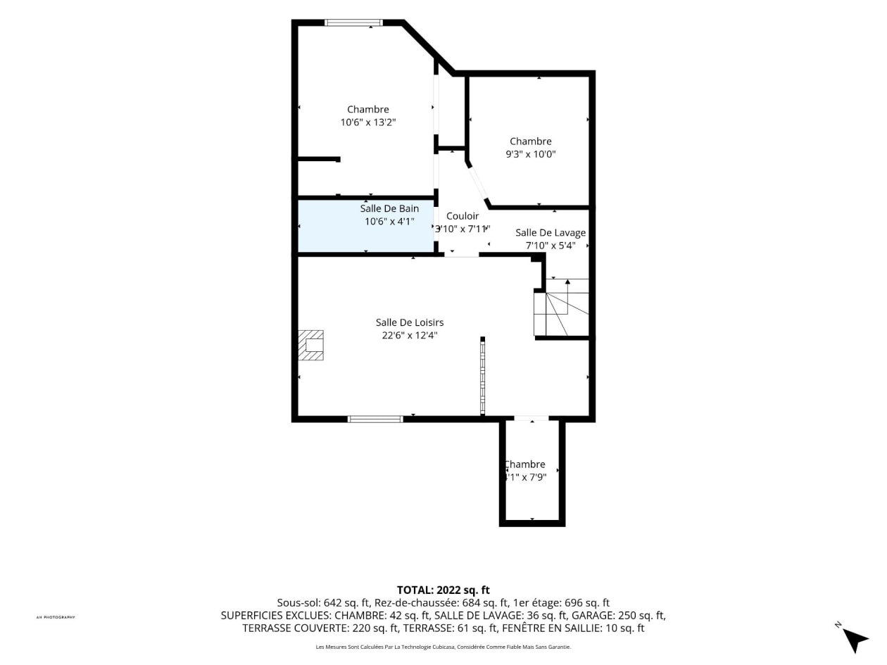 Plan — 3345 Rue des Cerisiers, Sainte-Marie-Madeleine