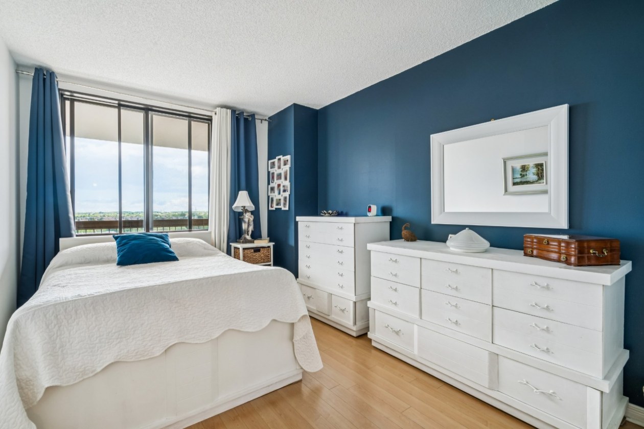 Chambre à coucher — 6900, Boul. Gouin E., 1407, Montréal (Montréal-Nord), H1G6L9, Montréal (Montréal-Nord)