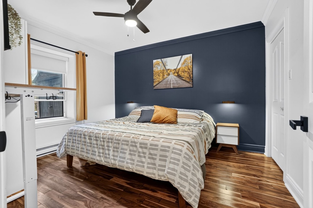 Chambre à coucher principale — 4452, Rue D'Iberville, Montréal (Le Plateau-Mont-Royal), H2H2L8, Montréal (Le Plateau-Mont-Royal)