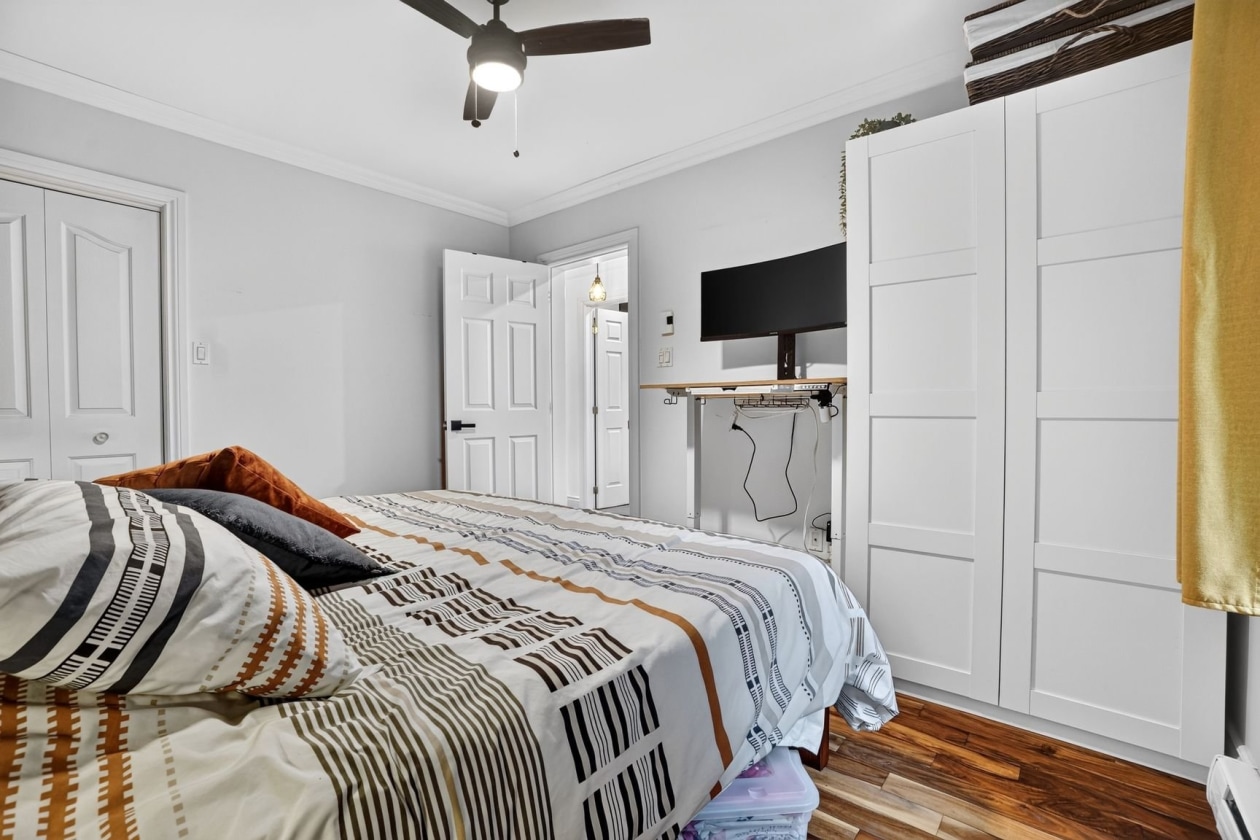 Chambre à coucher principale — 4452, Rue D'Iberville, Montréal (Le Plateau-Mont-Royal), H2H2L8, Montréal (Le Plateau-Mont-Royal)