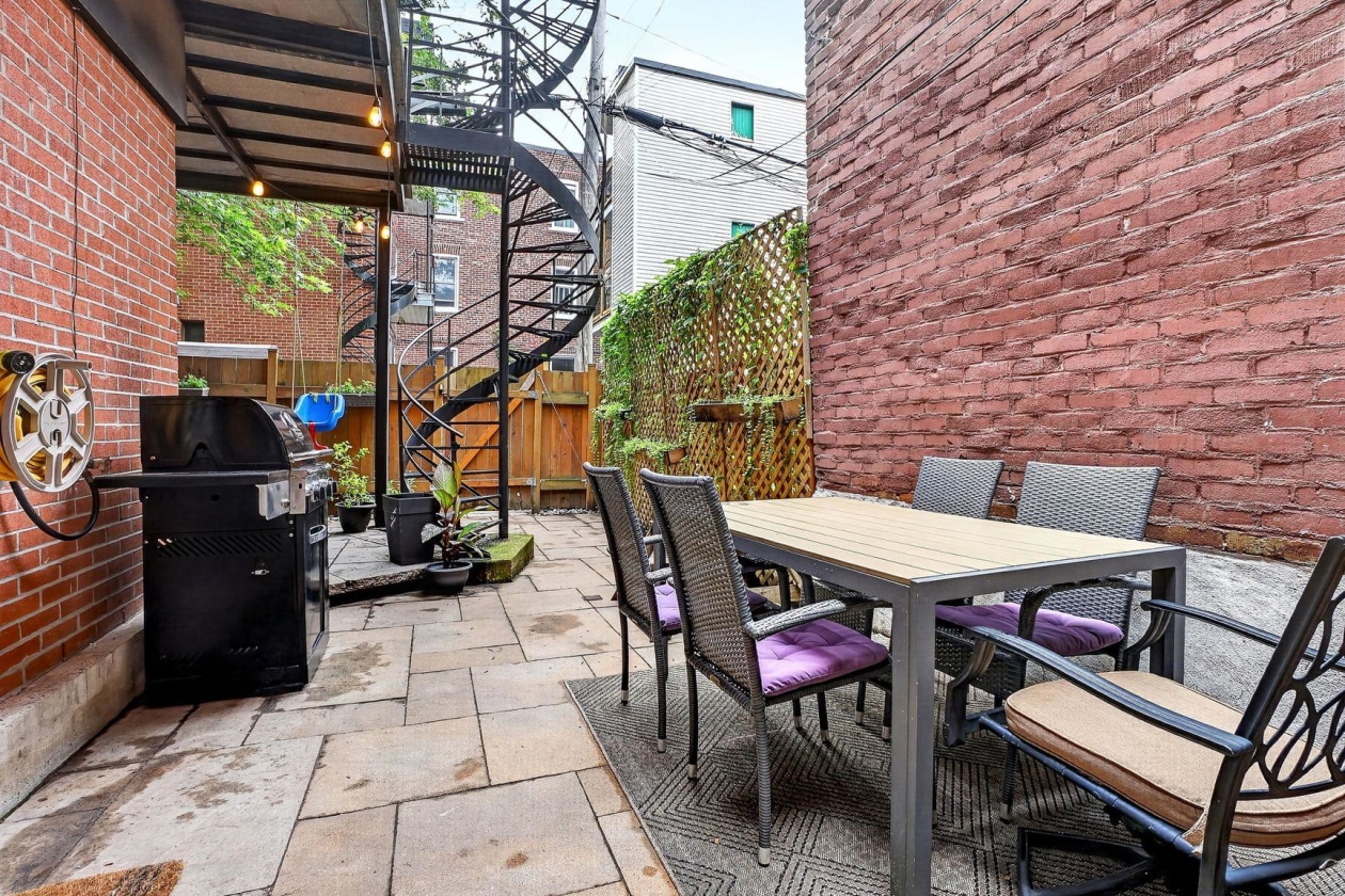 Cour — 4452, Rue D'Iberville, Montréal (Le Plateau-Mont-Royal), H2H2L8, Montréal (Le Plateau-Mont-Royal)