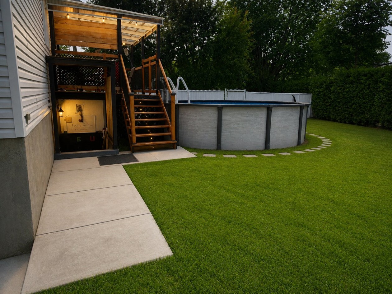 Cour — 1129, 42e Avenue, Laval (Fabreville), H7R1T5, Laval (Fabreville)