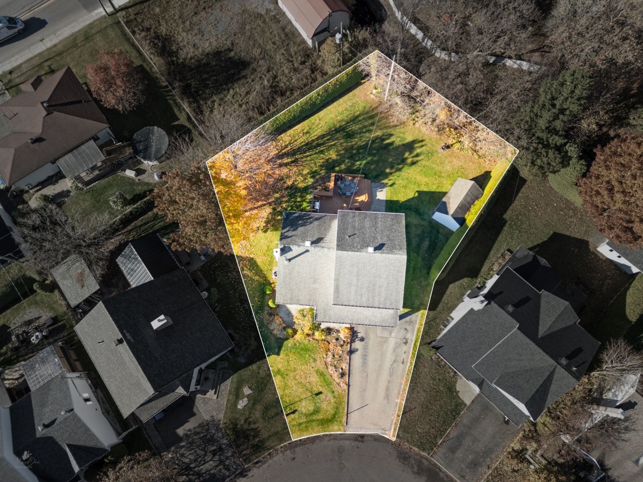Photo aérienne — 351 Rue Séguin, Québec