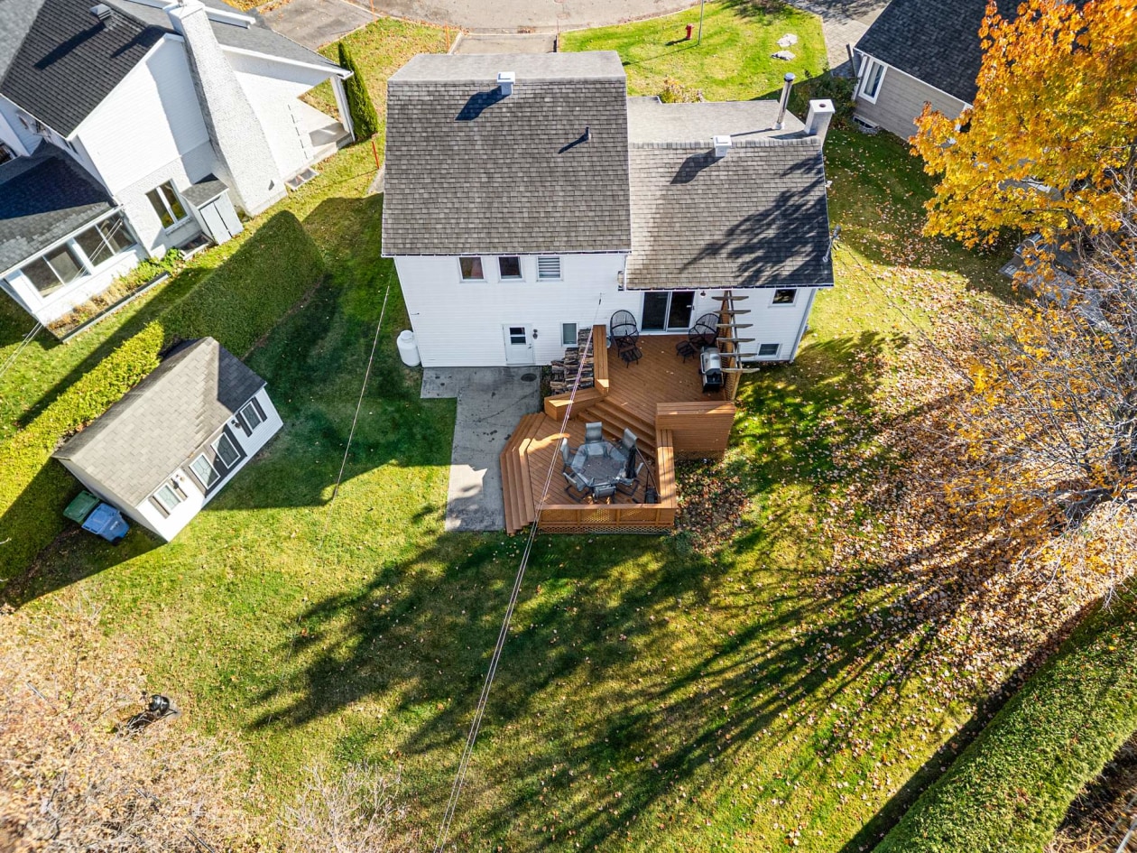 Photo aérienne — 351 Rue Séguin, Québec