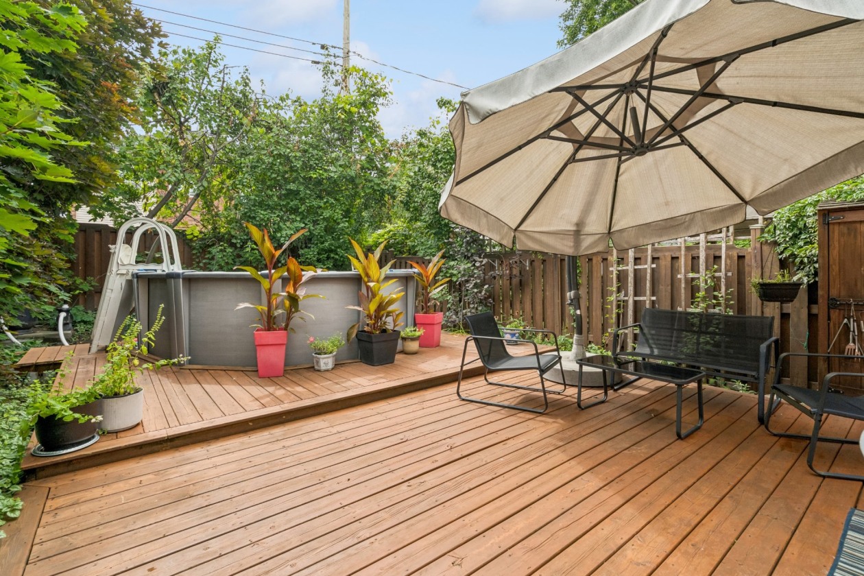 Cour — 5578, Rue Louis-Dumouchel, Montréal (Mercier/Hochelaga-Maisonneuve), H1K5G2, Montréal (Mercier/Hochelaga-Maisonneuve)