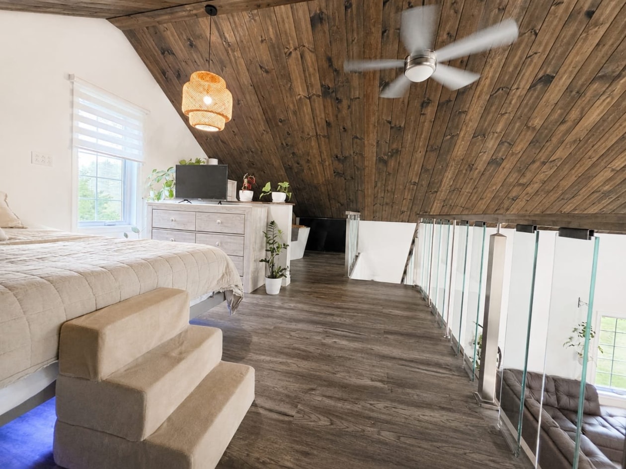 Chambre à coucher principale — 326 Ch. du Réservoir, Péribonka