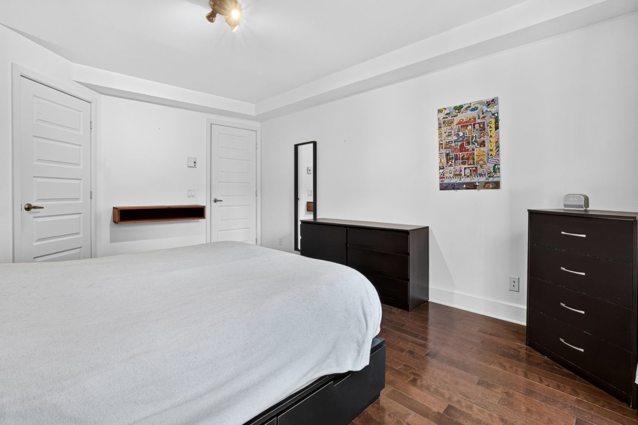 Chambre à coucher principale — 5666, Rue De Normanville, 102, Montréal (Rosemont/La Petite-Patrie), H2S2B2, Montréal (Rosemont/La Petite-Patrie)