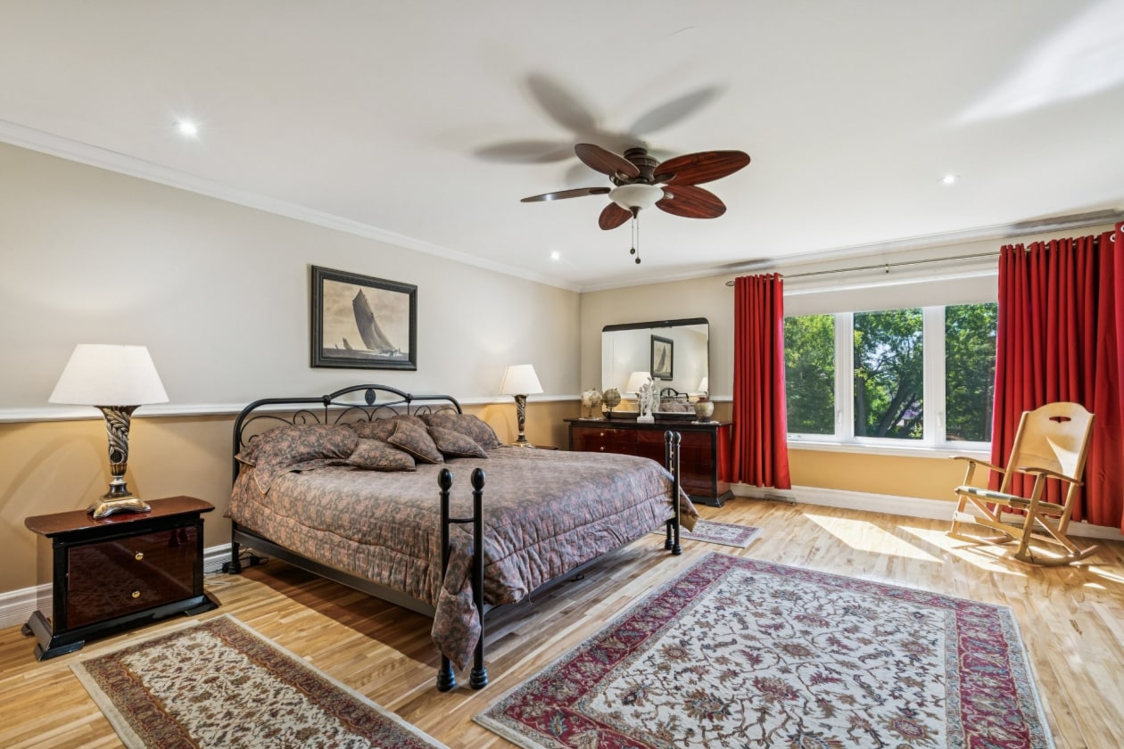 Chambre à coucher principale — 112, Rue Sherbrooke, Beaconsfield, H9W1N4, Beaconsfield