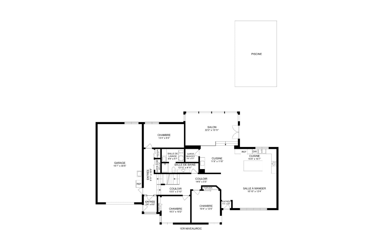 Plan — 112, Rue Sherbrooke, Beaconsfield, H9W1N4, Beaconsfield