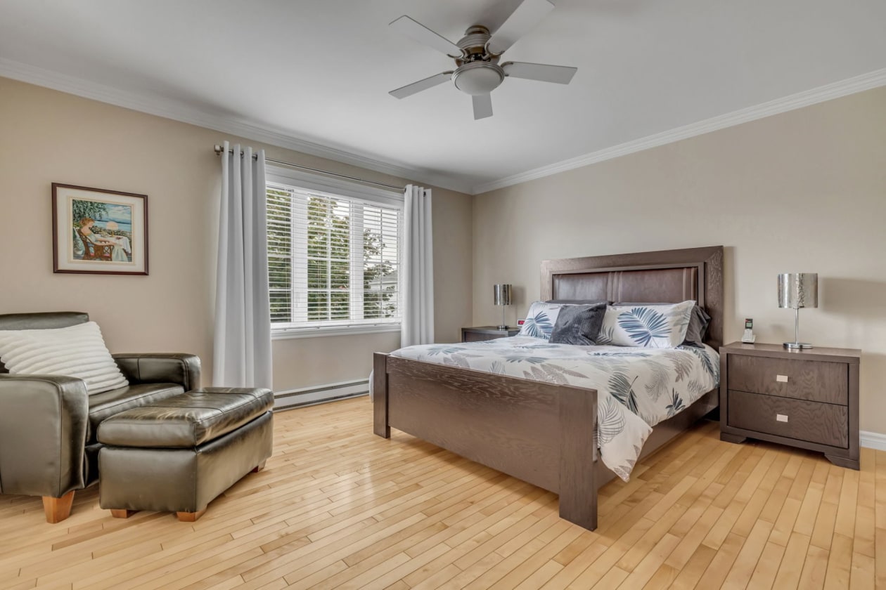 Chambre à coucher principale — 6519, Rue des Prismes, Québec (La Haute-Saint-Charles), G3E2E6, Québec (La Haute-Saint-Charles)