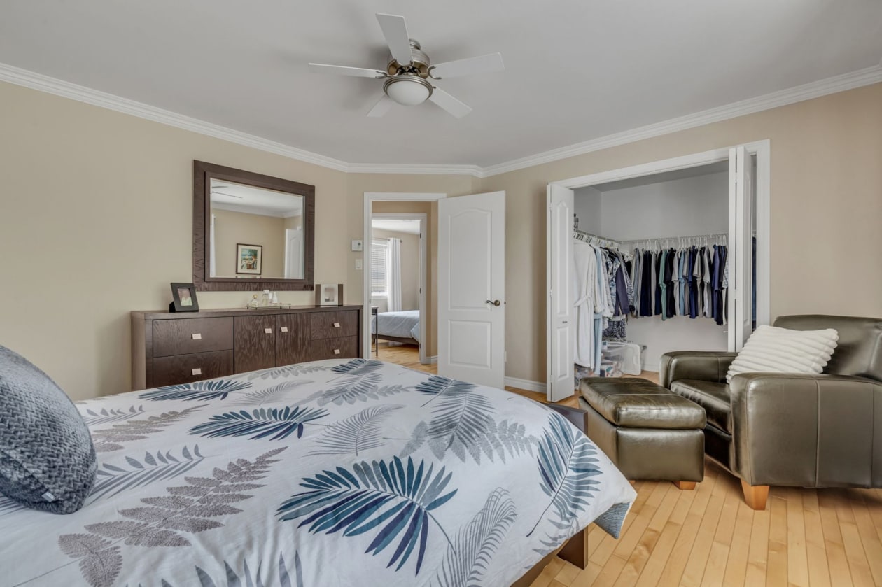 Chambre à coucher principale — 6519, Rue des Prismes, Québec (La Haute-Saint-Charles), G3E2E6, Québec (La Haute-Saint-Charles)
