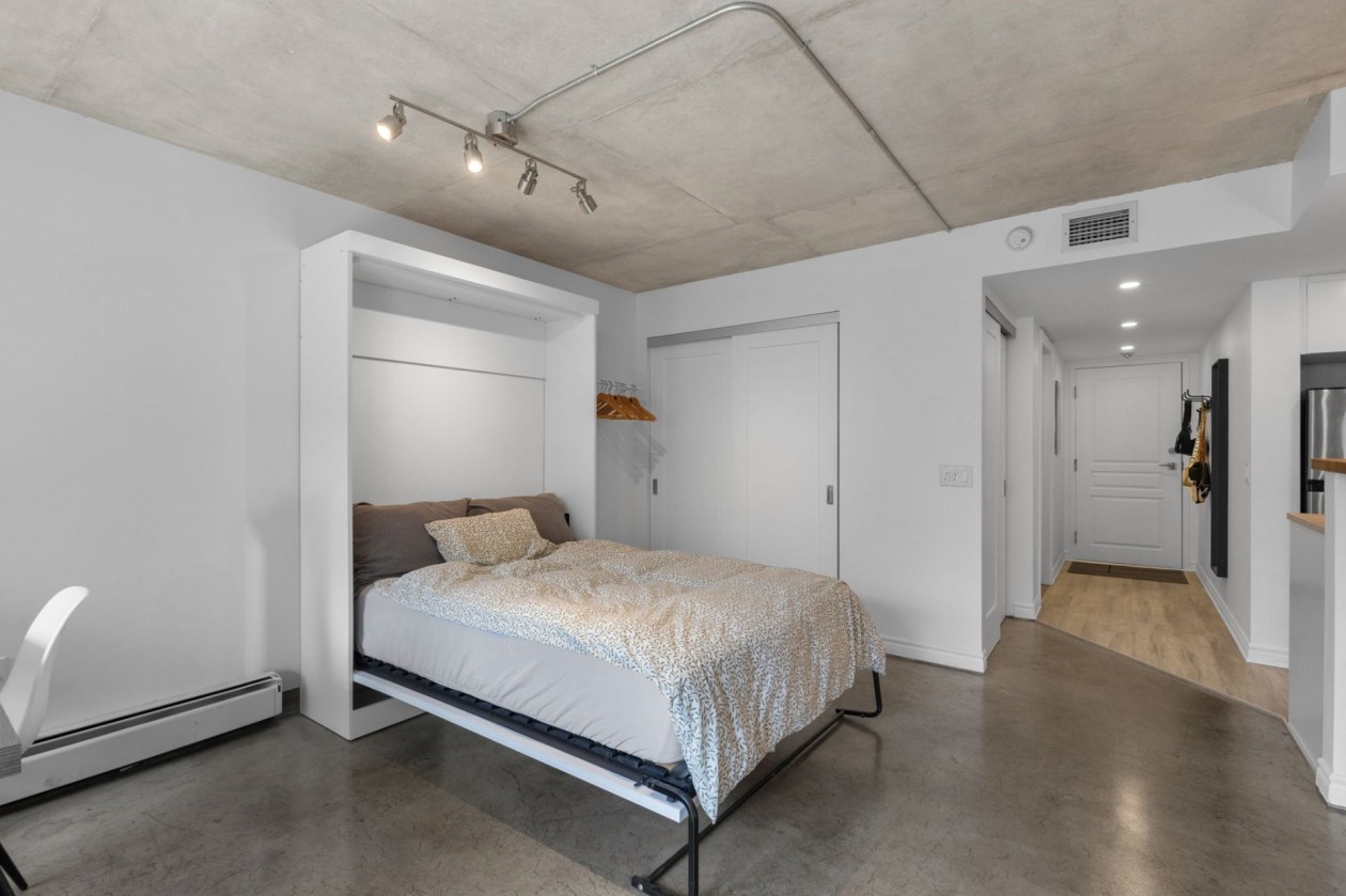 Chambre à coucher principale — 925, Boul. René-Lévesque E., 307, Montréal (Ville-Marie), H2L5B1, Montréal (Ville-Marie)