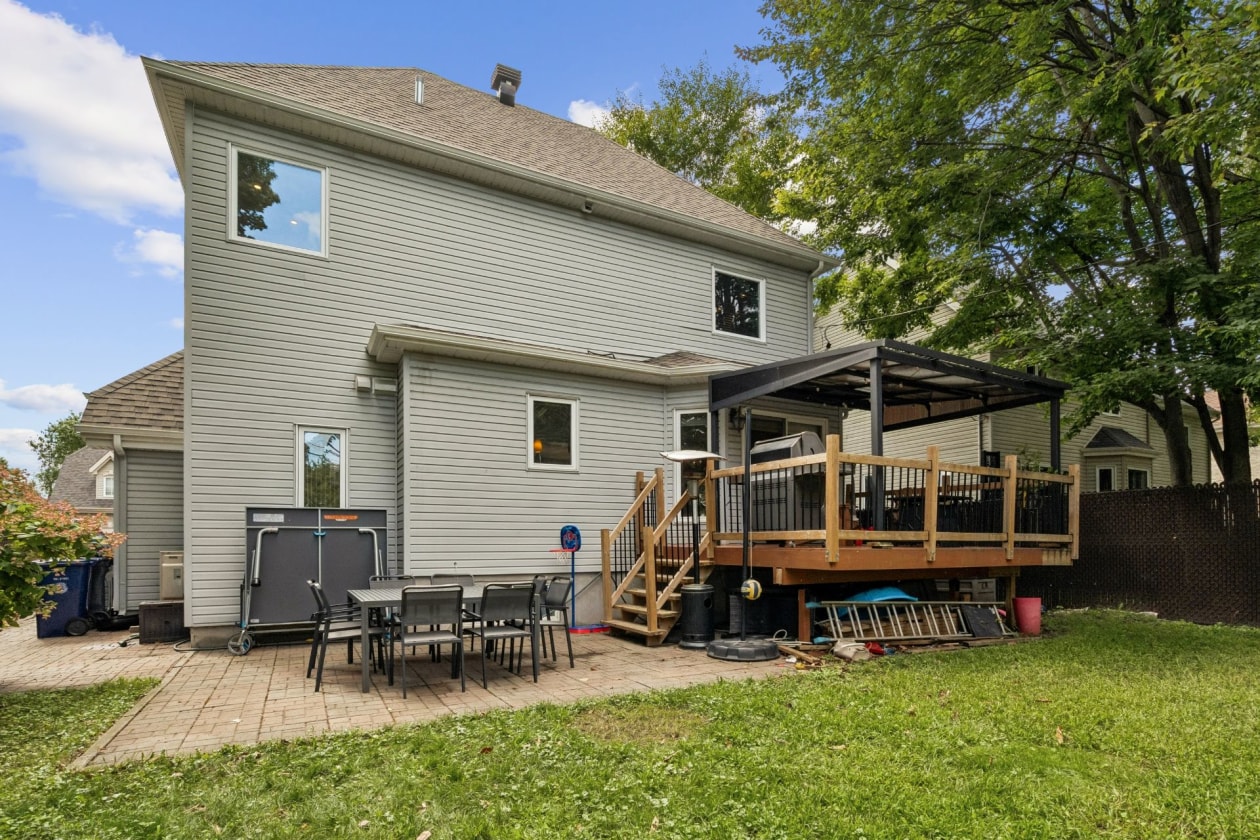 Face arrière — 332, Rue Hector, Laval (Fabreville), H7P5T3, Laval (Fabreville)