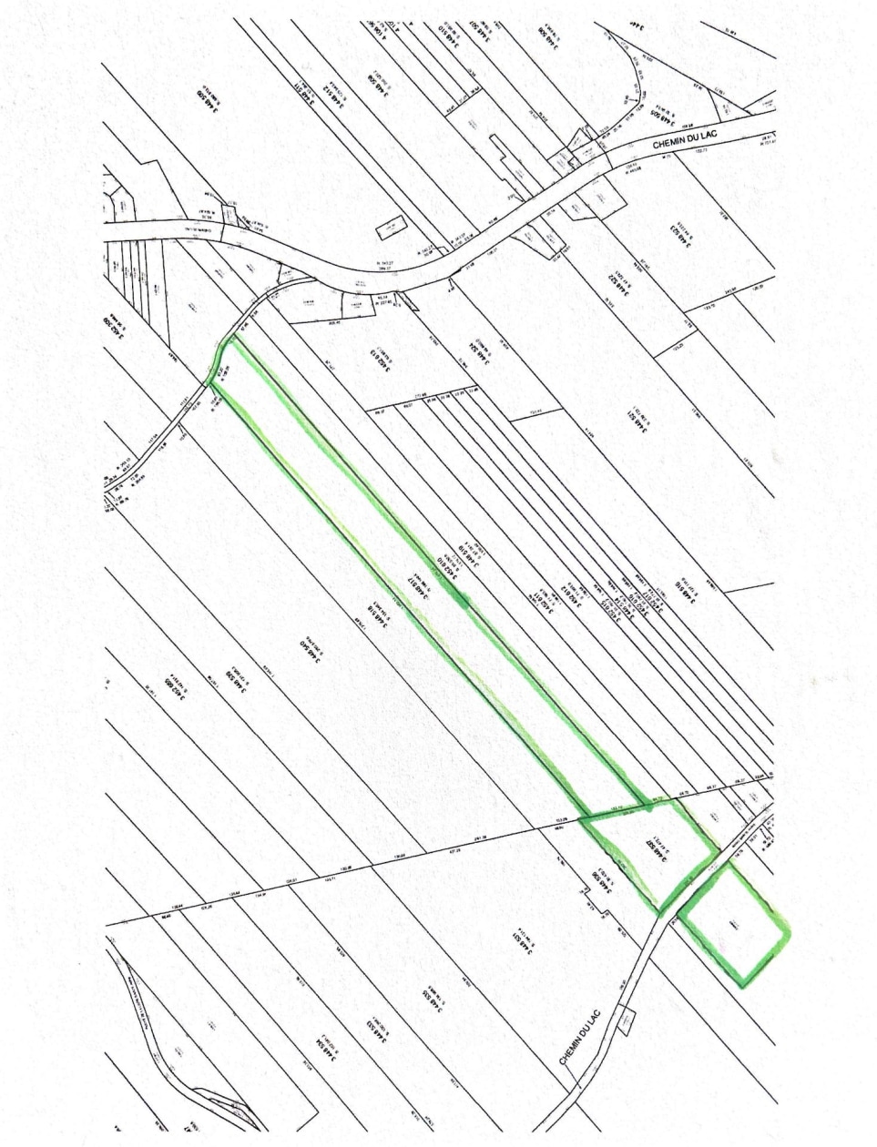 Plan — Rg Ste-Anne, Saint-Norbert